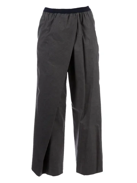 Kolor twisted wide leg trouser 