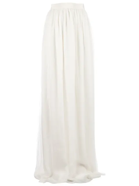 Giambattista Valli curtained maxi skirt