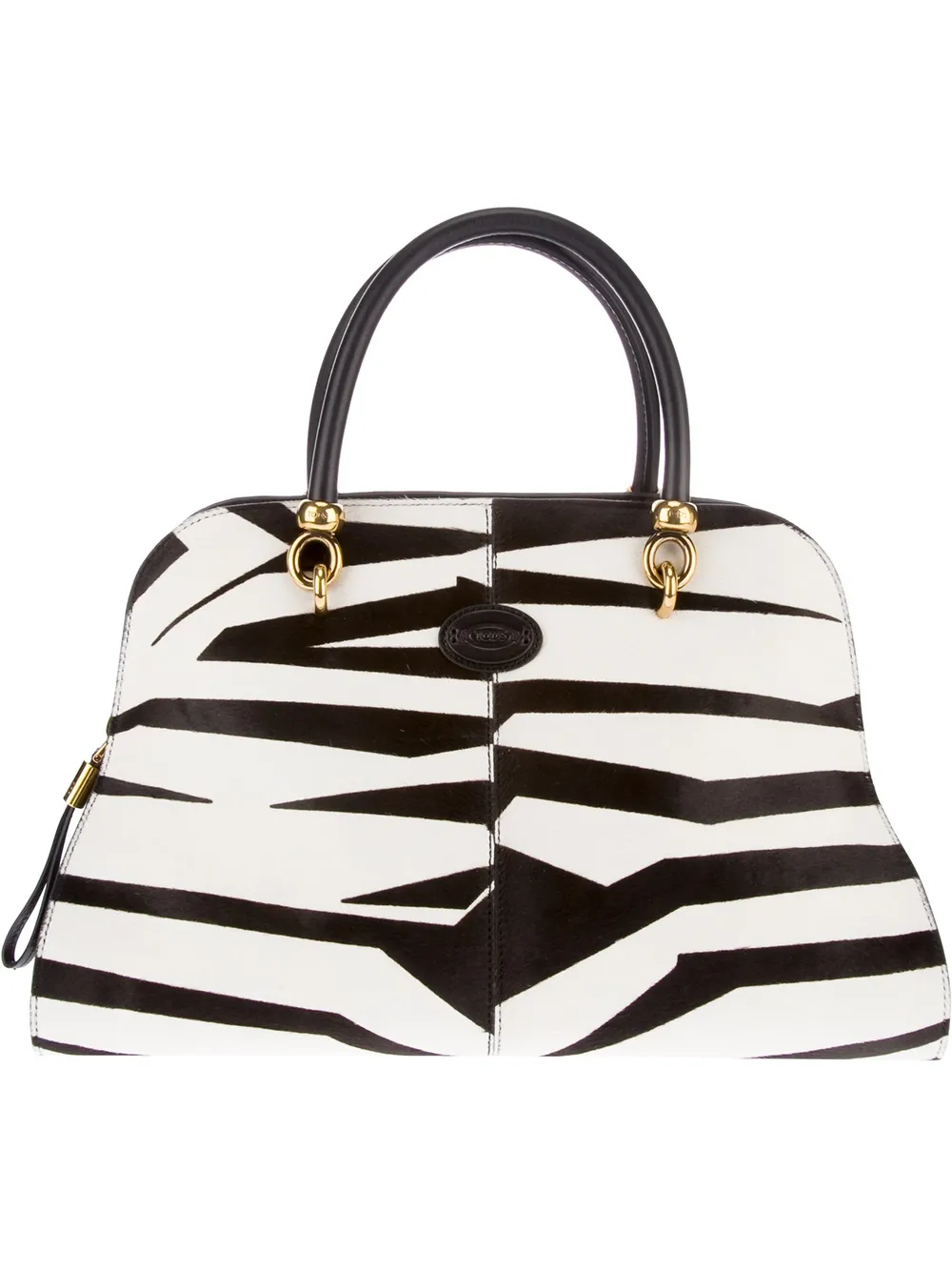 Tod's printed tote bag - ブラック Tod's printed tote bag - ブラック