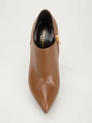 saint laurent platform ankle boots