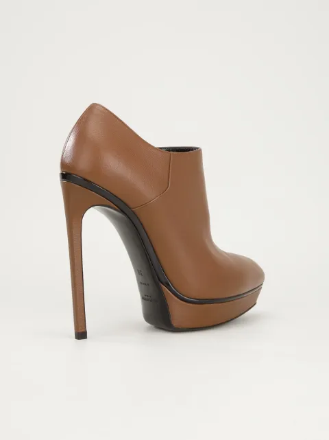 saint laurent platform ankle boots