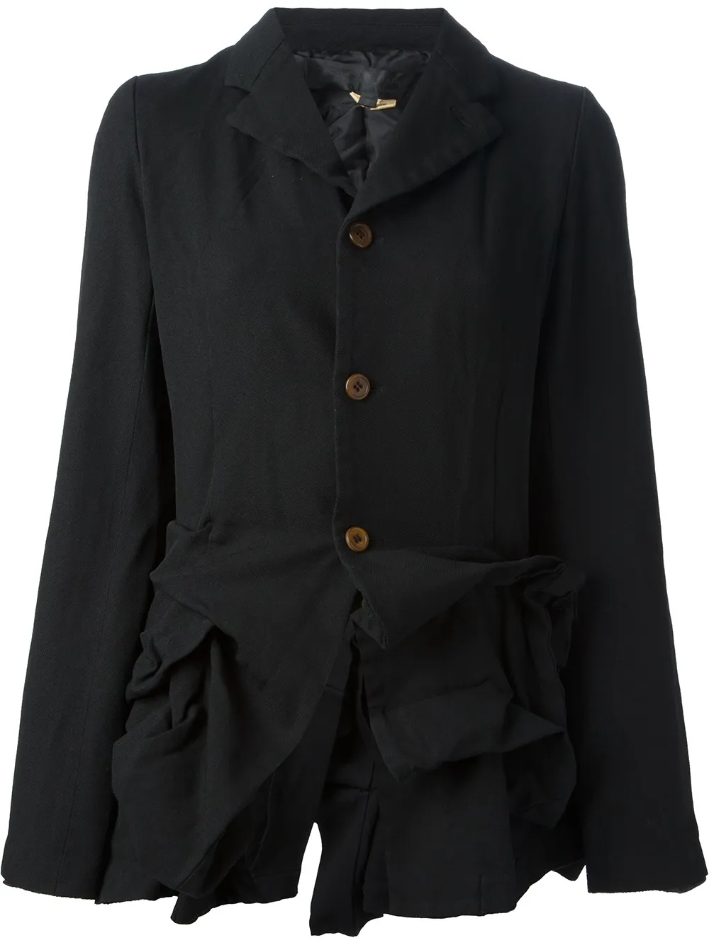 draped jacket
