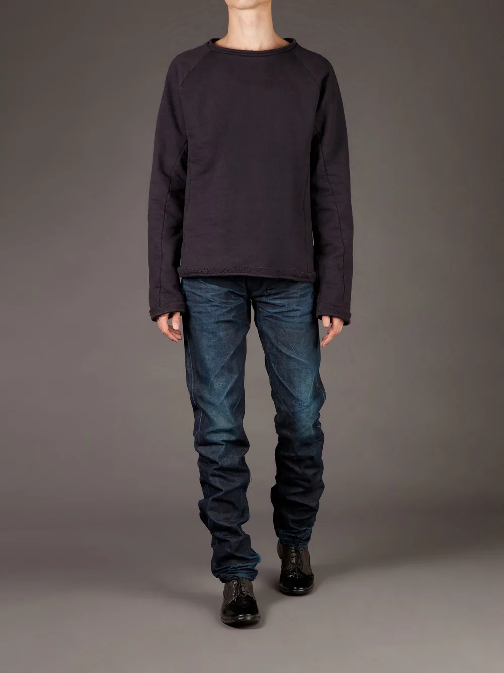Leclaireur distressed jeans Blauw