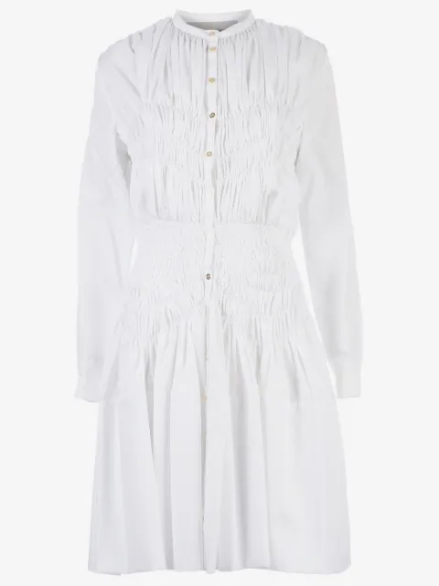 Maison Rabih Kayrouz ruche detail shirt dress