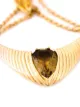 Shaun Leane 'Bound' champagne quartz earrings