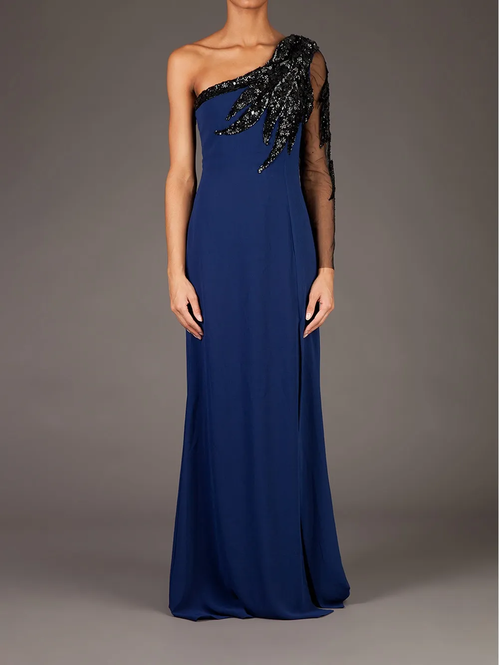 Georges Mak 'Vanessa' dress - Blauw
