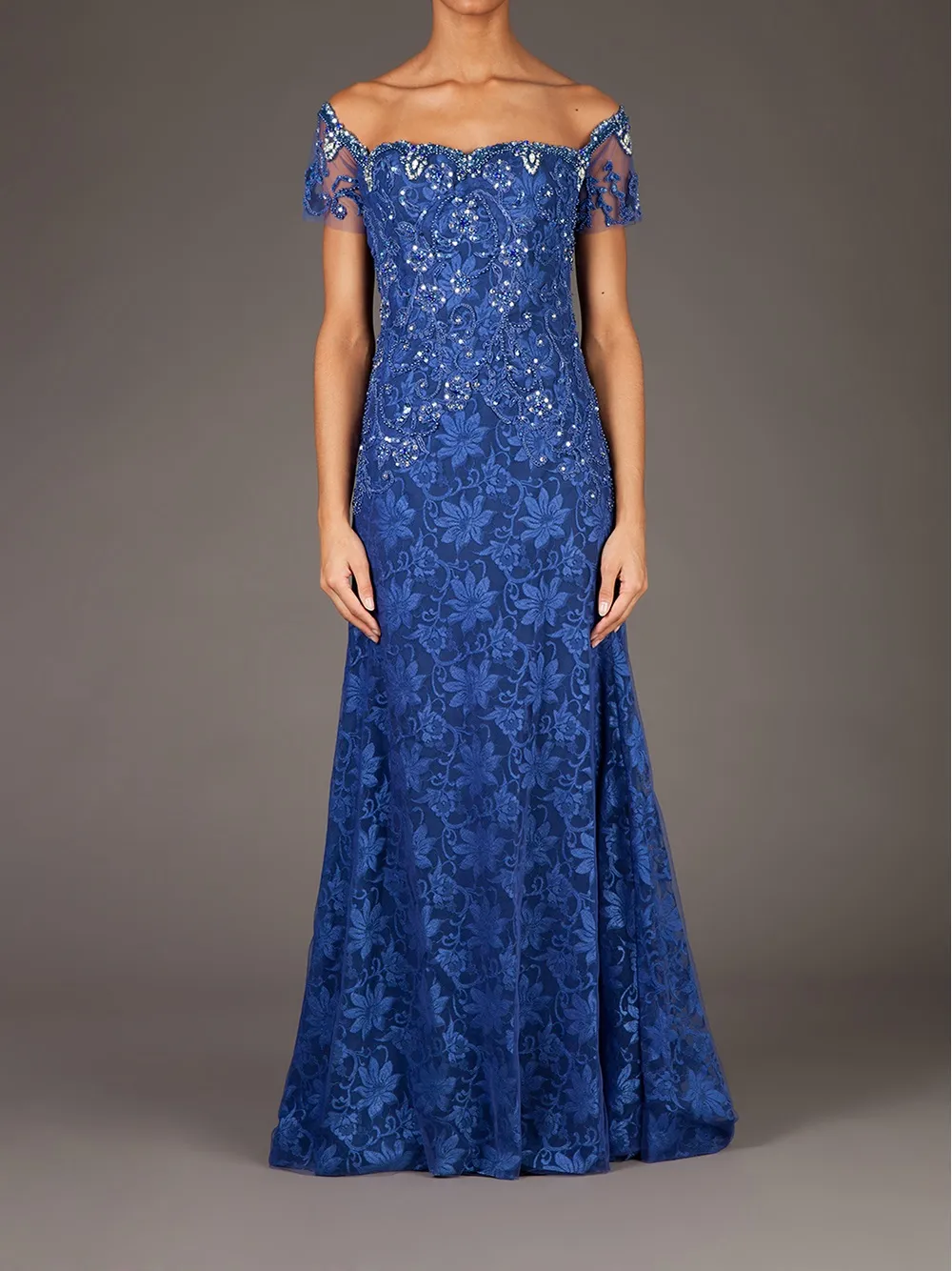 Georges Mak 'Doraine' dress - Blauw