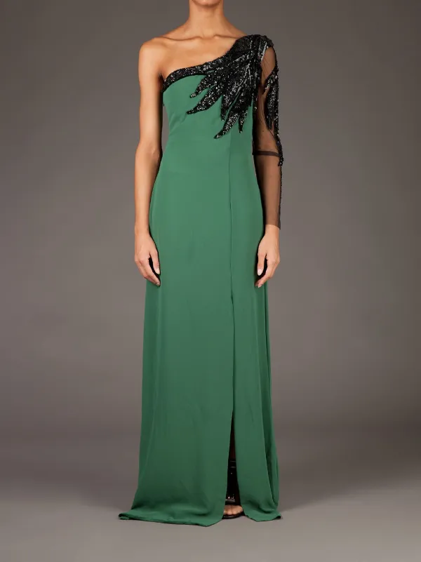 Georges Mak 'Vanessa' Dress | Green