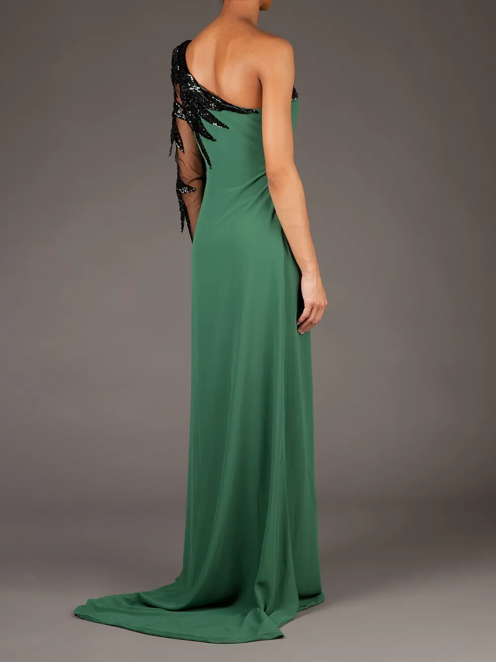 Georges Mak 'Vanessa' dress Groen