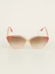 Image 2 of Balenciaga Pre-Owned bi-colour 80s sunglasses