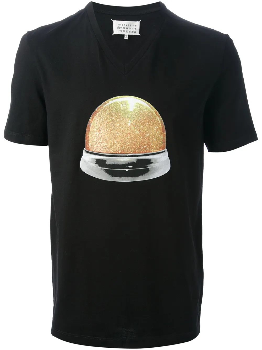 Maison Margiela snow globe print t-shirt - Nero