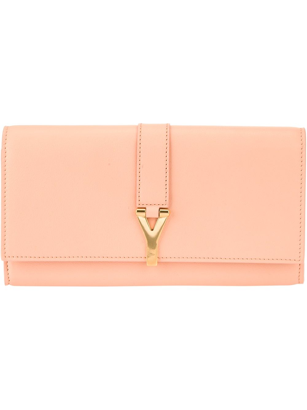 Saint Laurent 'Classic Y' Flap Wallet - Farfetch