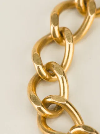 Chanel Vintage Cc Turnstile Lock Bracelet Farfetch Chanel Vintage Cc Turnstile Lock Bracelet