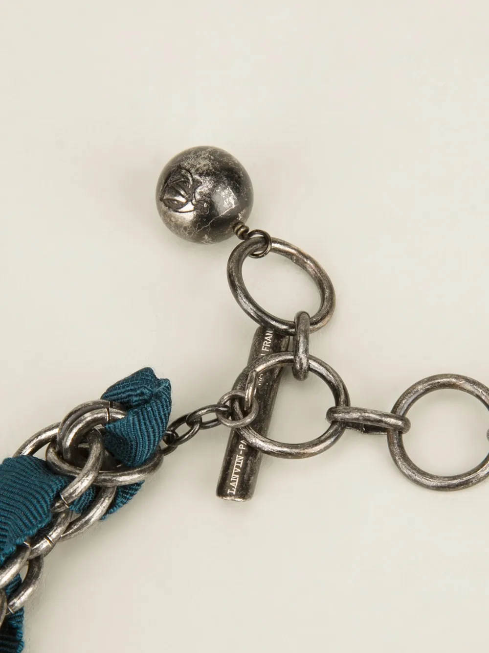  Lanvin 'borneo' Eagle Choker   Blau 