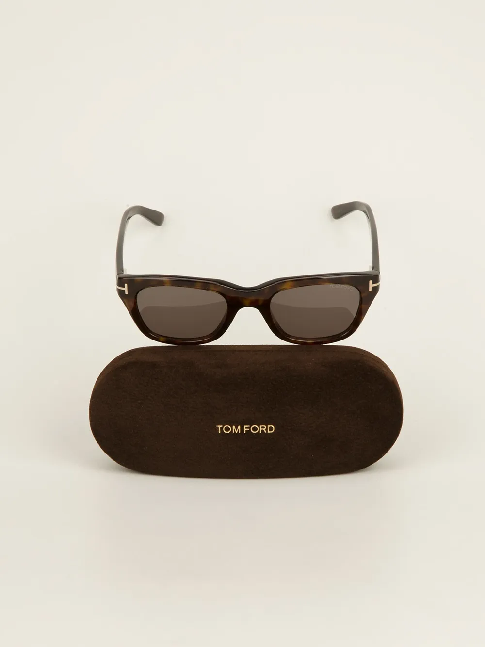 Tom Ford Cat Eye Sunglasses In Black