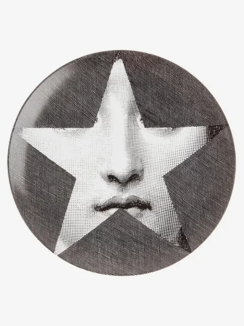 Fornasetti star print plate