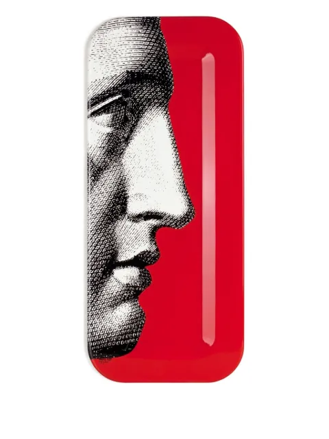 Fornasetti Profile-print tray