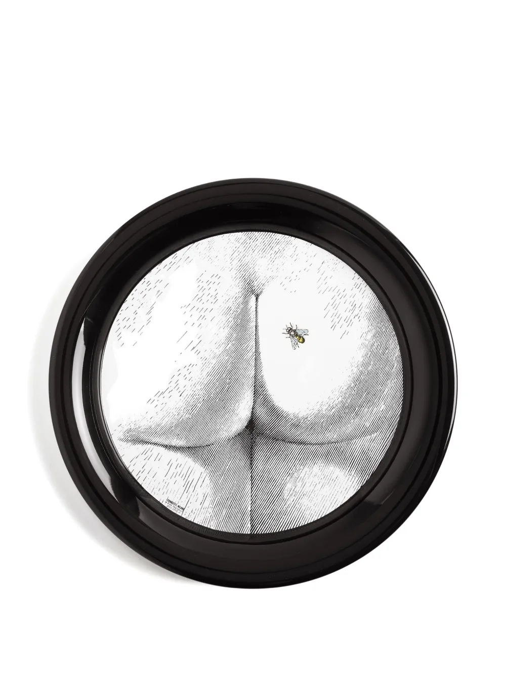 Fornasetti Bee on my back tray | Black | Image 1
