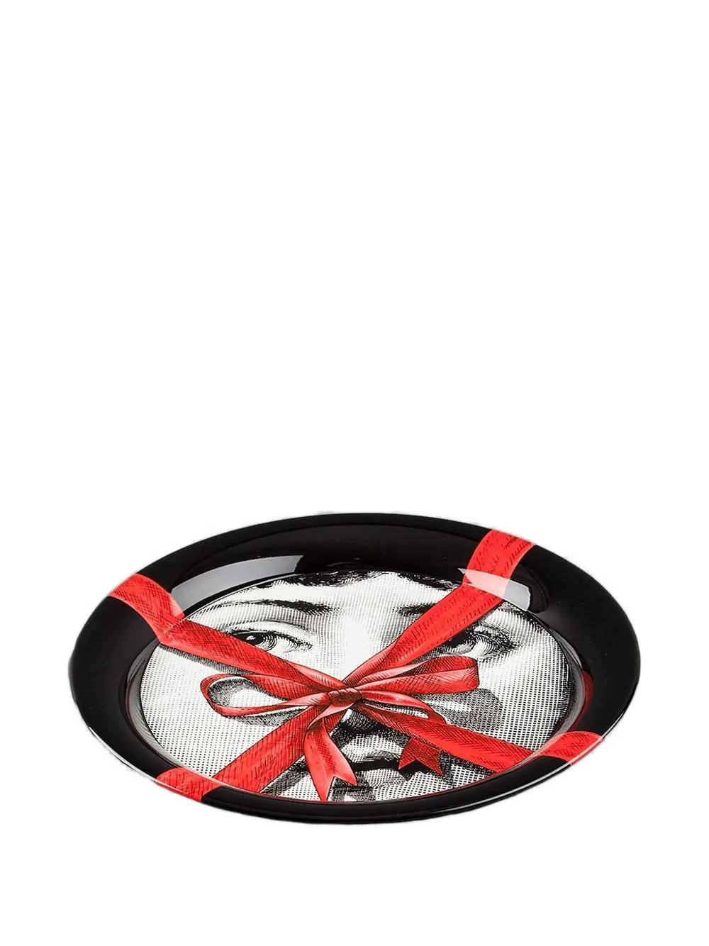 Fornasetti printed round tray | Decorative Trays & Plates | Image 2
