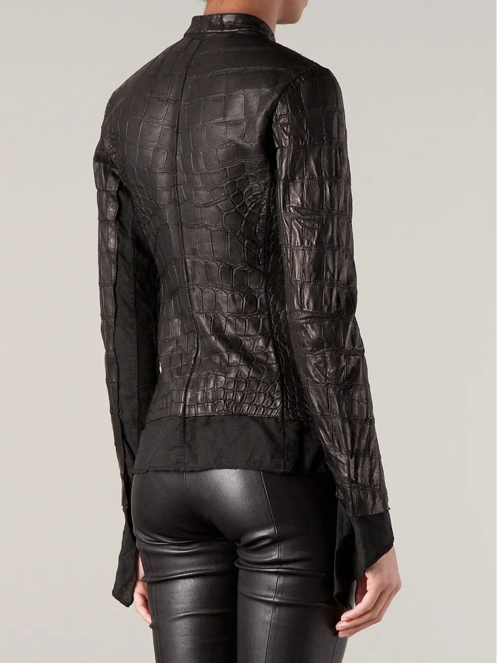 Isaac Sellam Experience 'Affamee' jacket Zwart