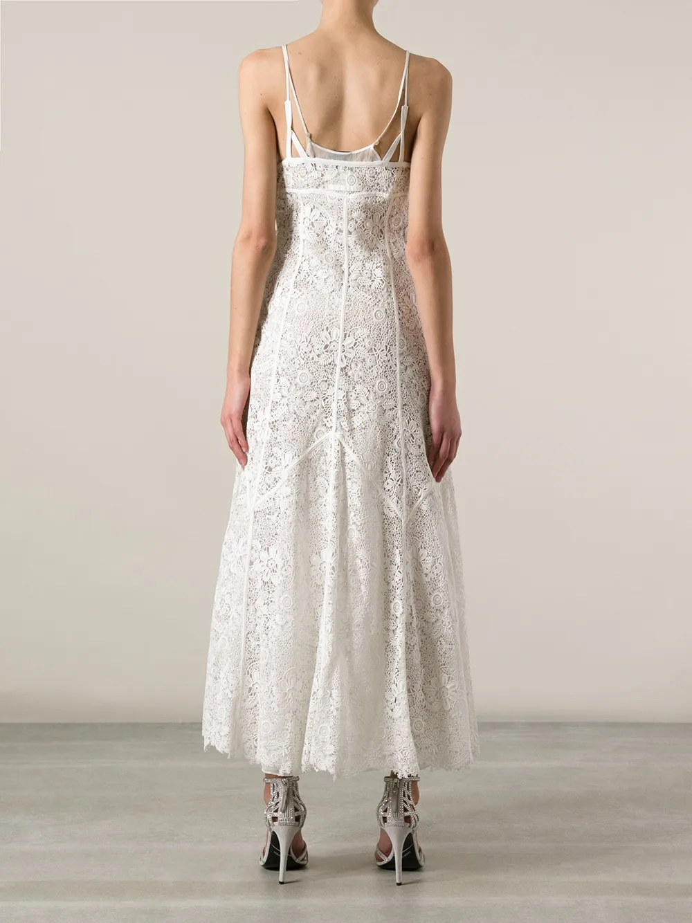 Jean Paul Gaultier Vintage Floral Lace Dress - Farfetch