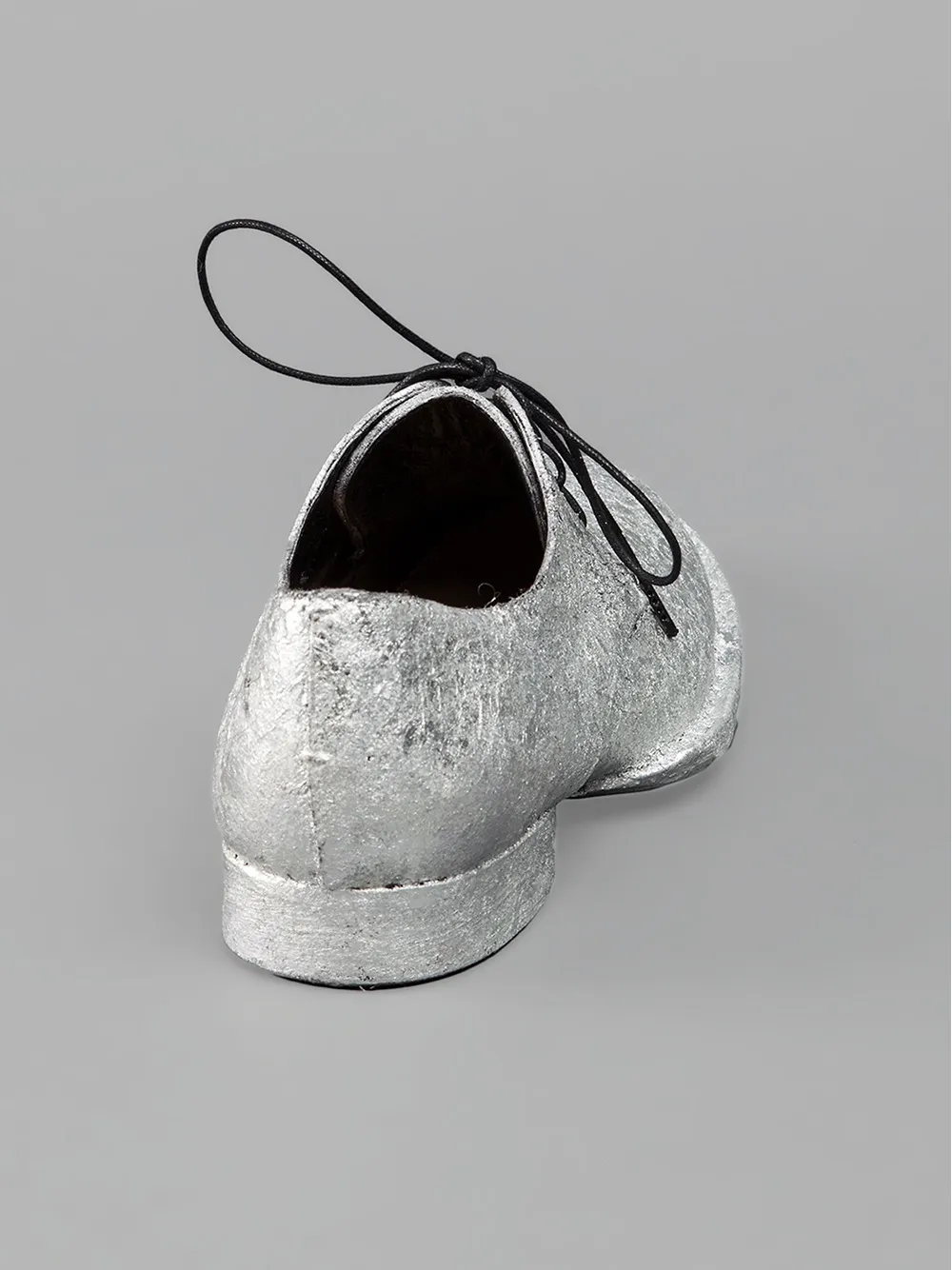 Barny Nakhle chunky derby shoe SILVER