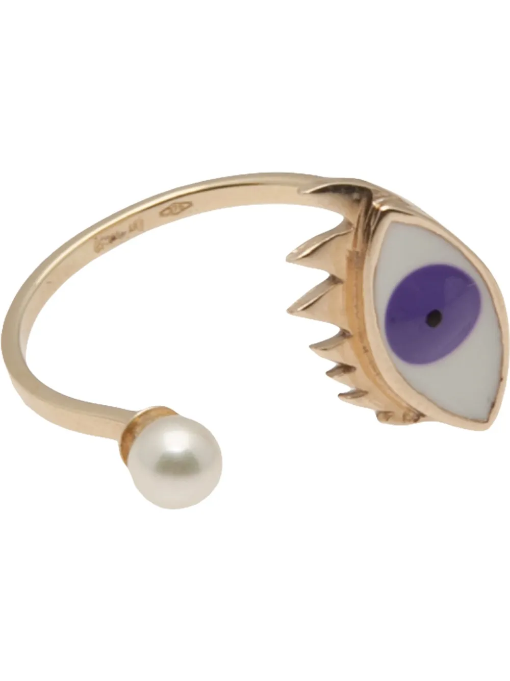

Delfina Delettrez 'Eye Piercing' ring - Metallic