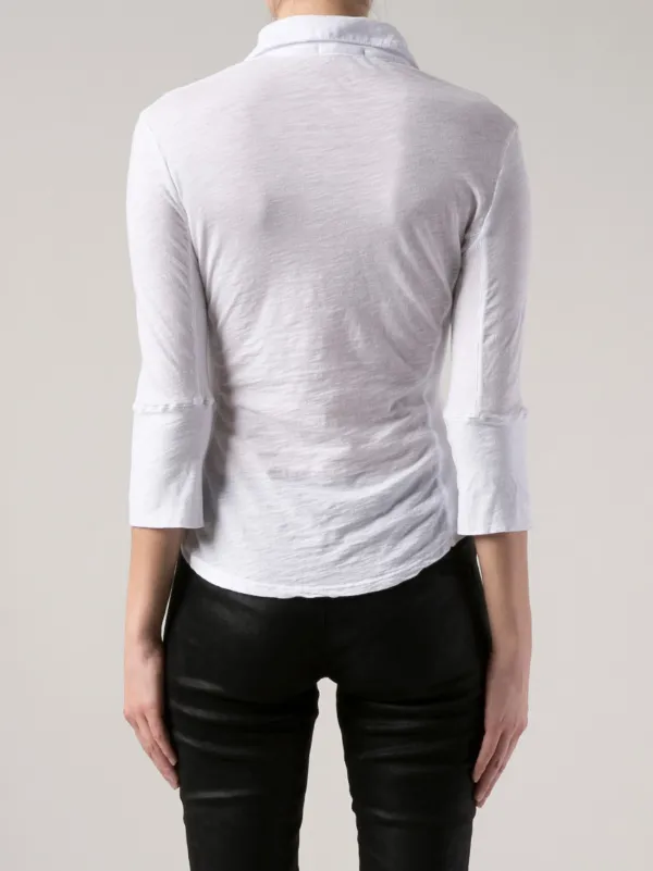 James Perse シアースラブパネルシャツ | FARFETCH JP