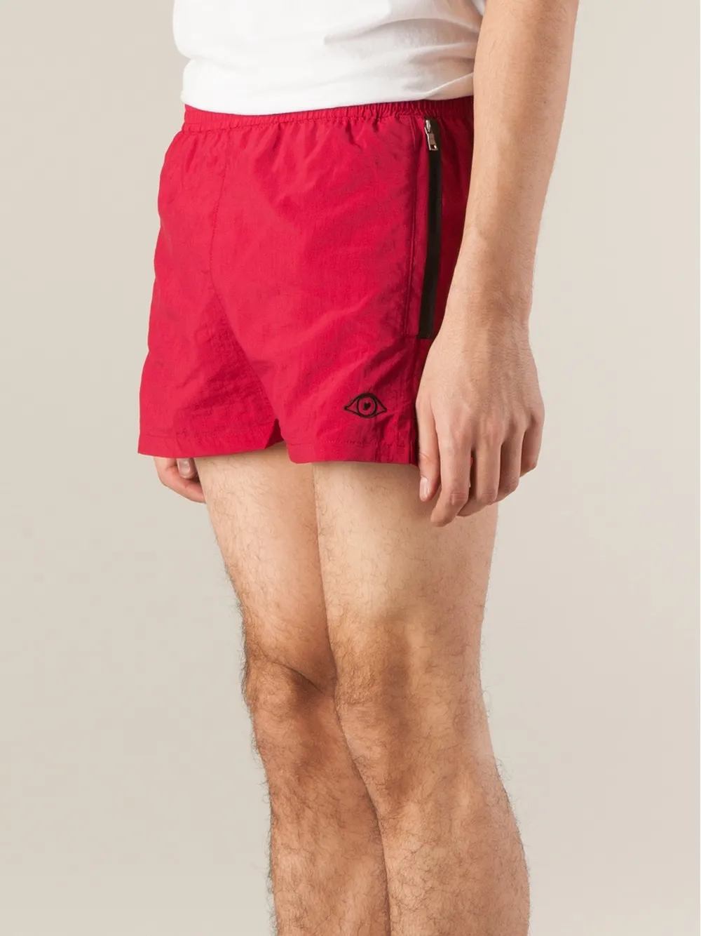  L'eclaireur Made By 'jikai' Badeshorts   Rot 