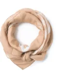Agnona checked scarf - Neutrals