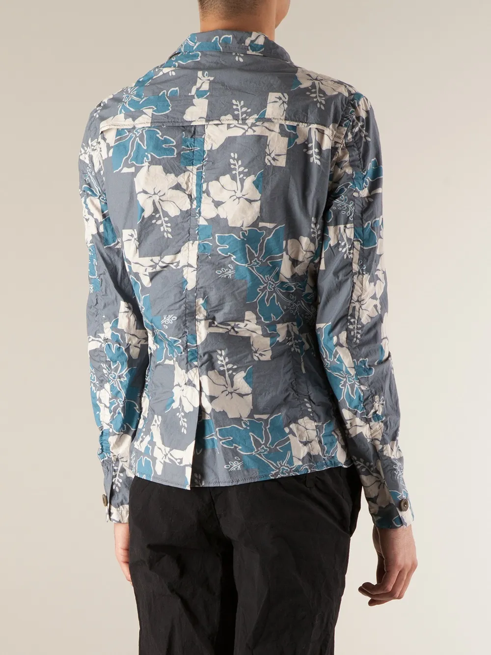 Kolor floral jacket Grijs
