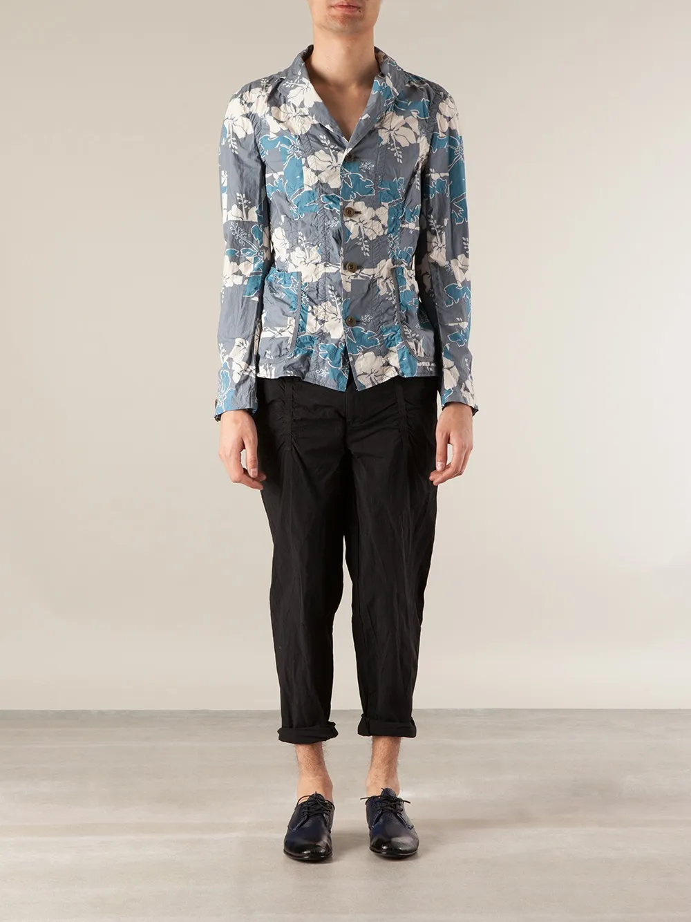 Kolor cropped trousers - Zwart