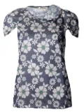 Comme Des Garçons floral print top - Multicolour