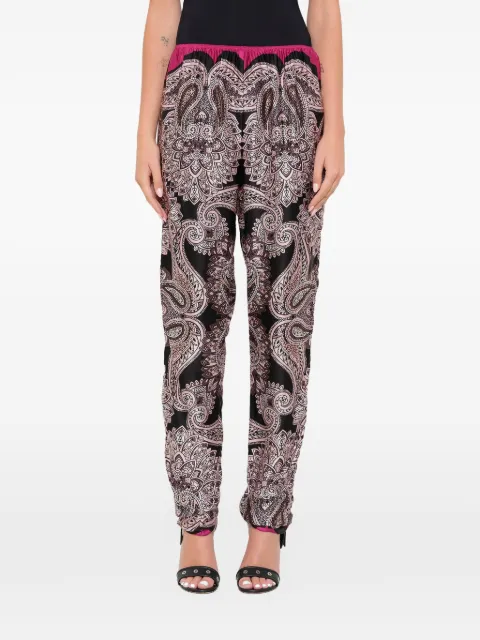 Lanvin paisley print trousers