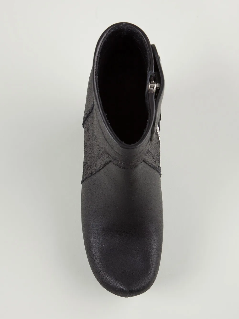 Rick Owens wedge ankle boots Black