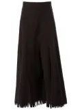 Junya Watanabe fringed skirt - Black