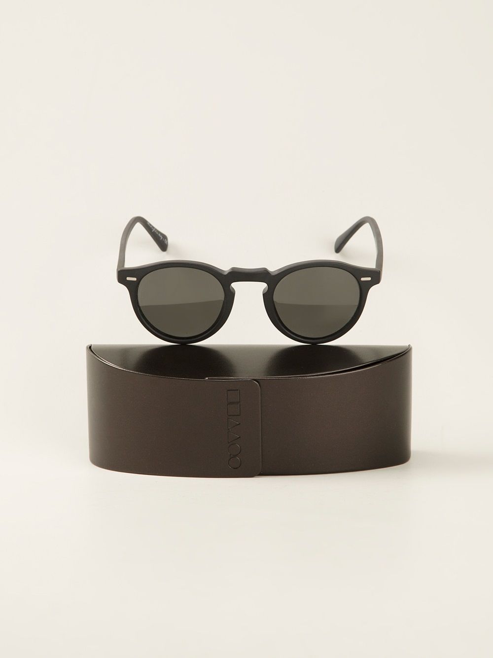 Oliver Peoples 'Gregory Peck' sunglasses - Zwart
