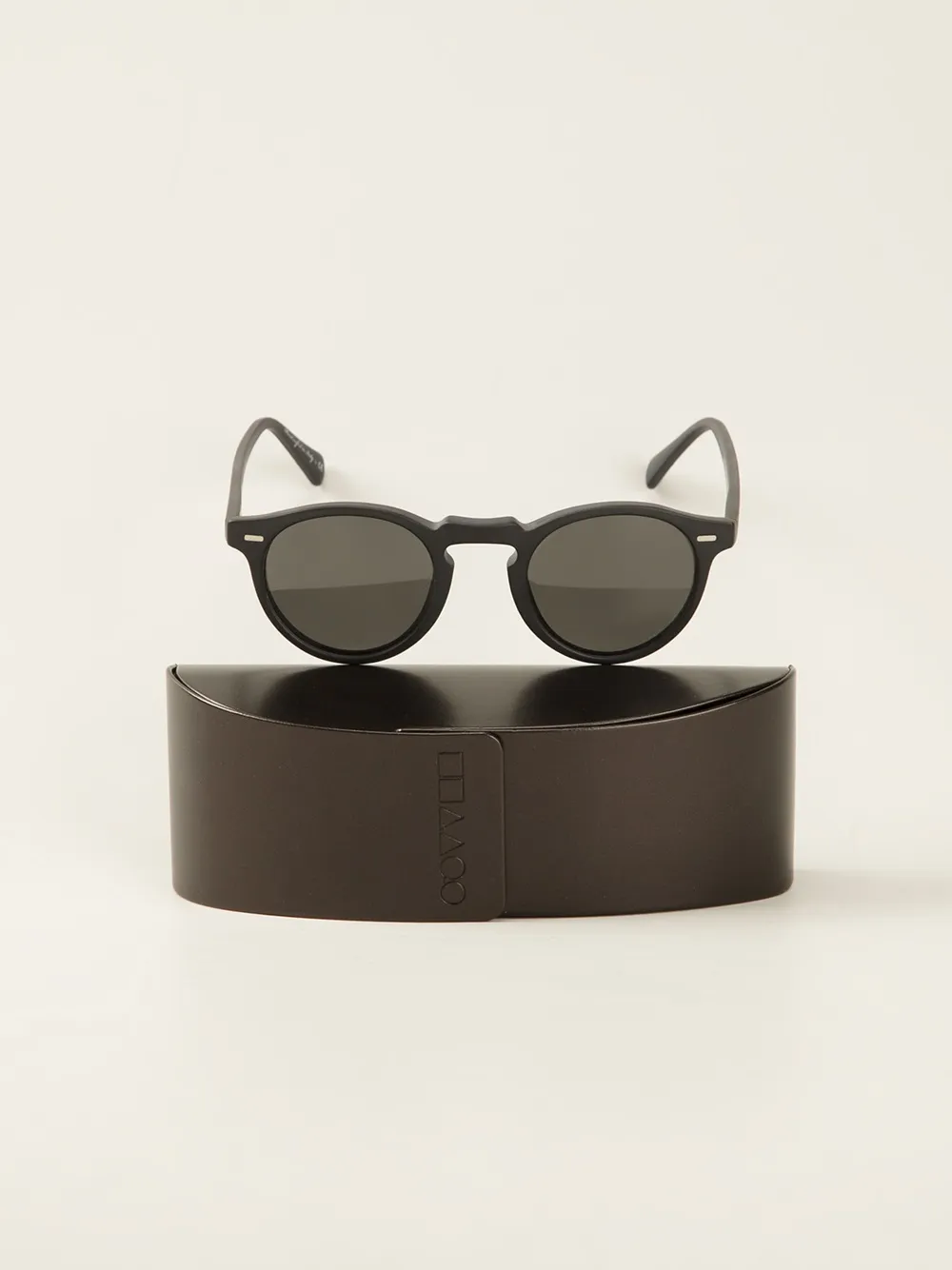 Oliver Peoples 'Gregory Peck' sunglasses Zwart
