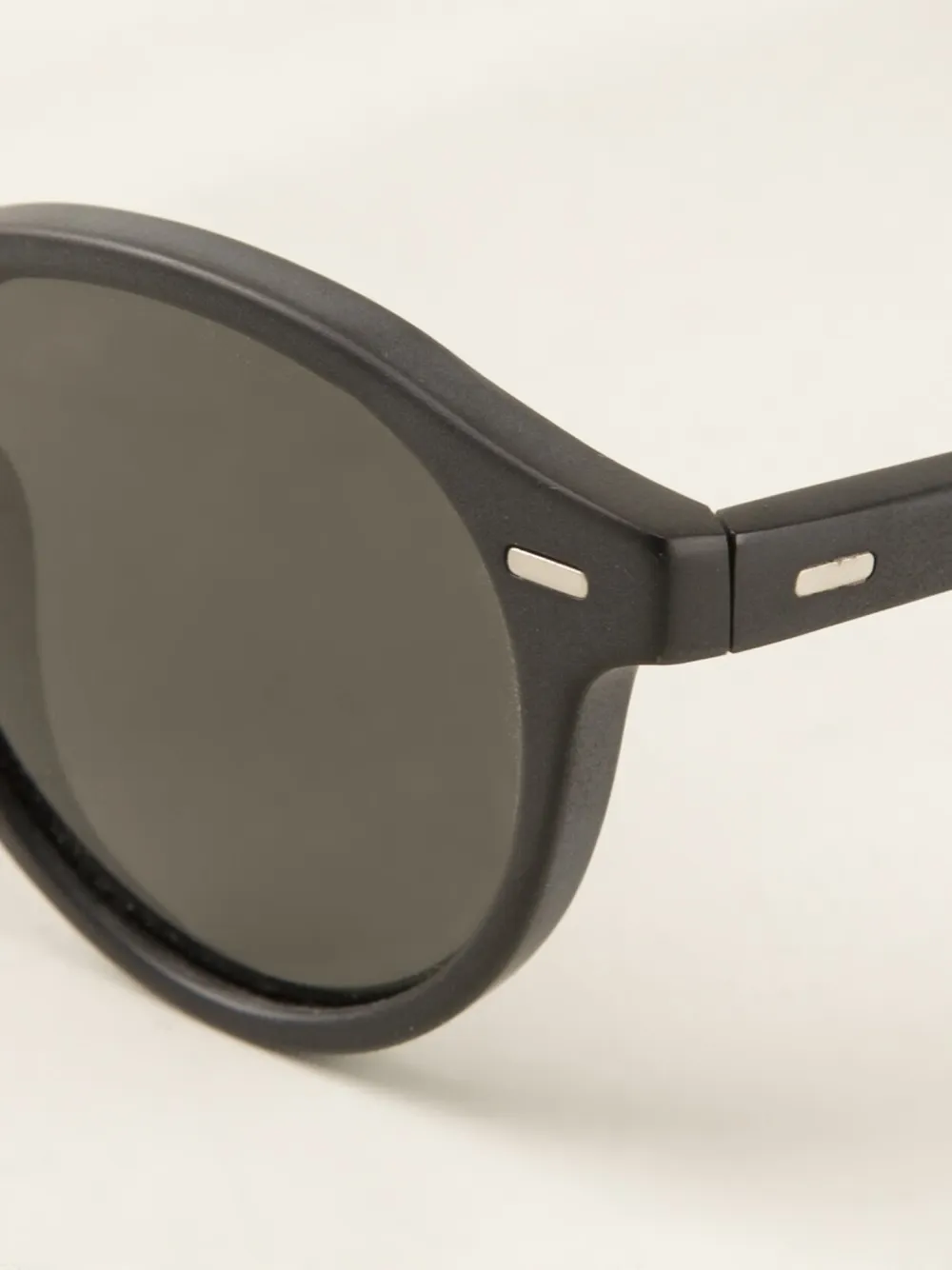 Oliver Peoples 'Gregory Peck' sunglasses Zwart
