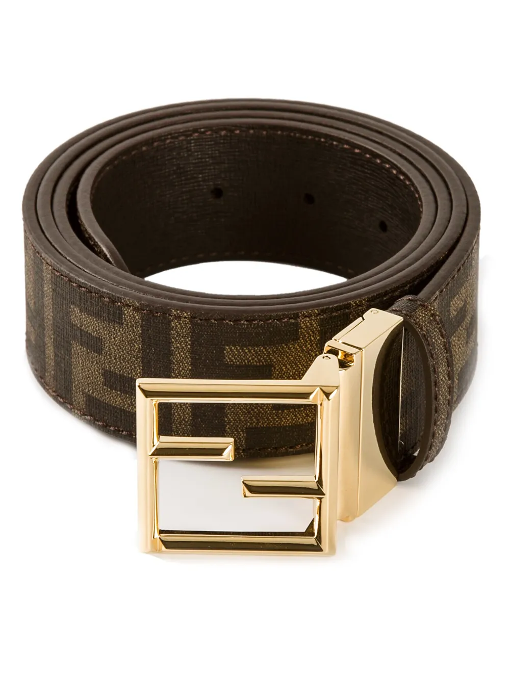 FENDI monogram print belt Bruin