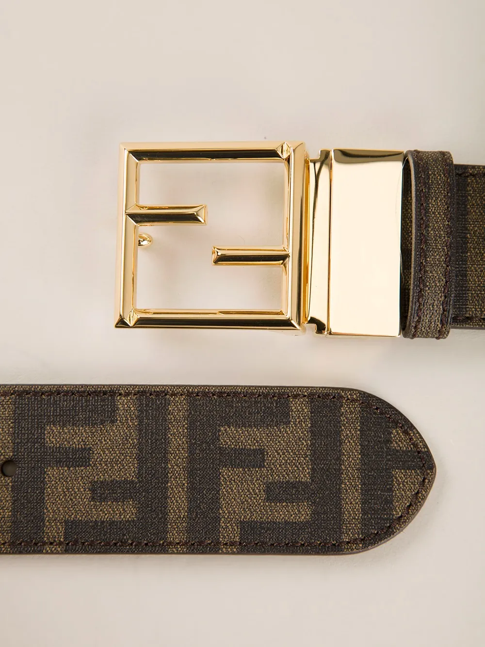 FENDI monogram print belt Bruin