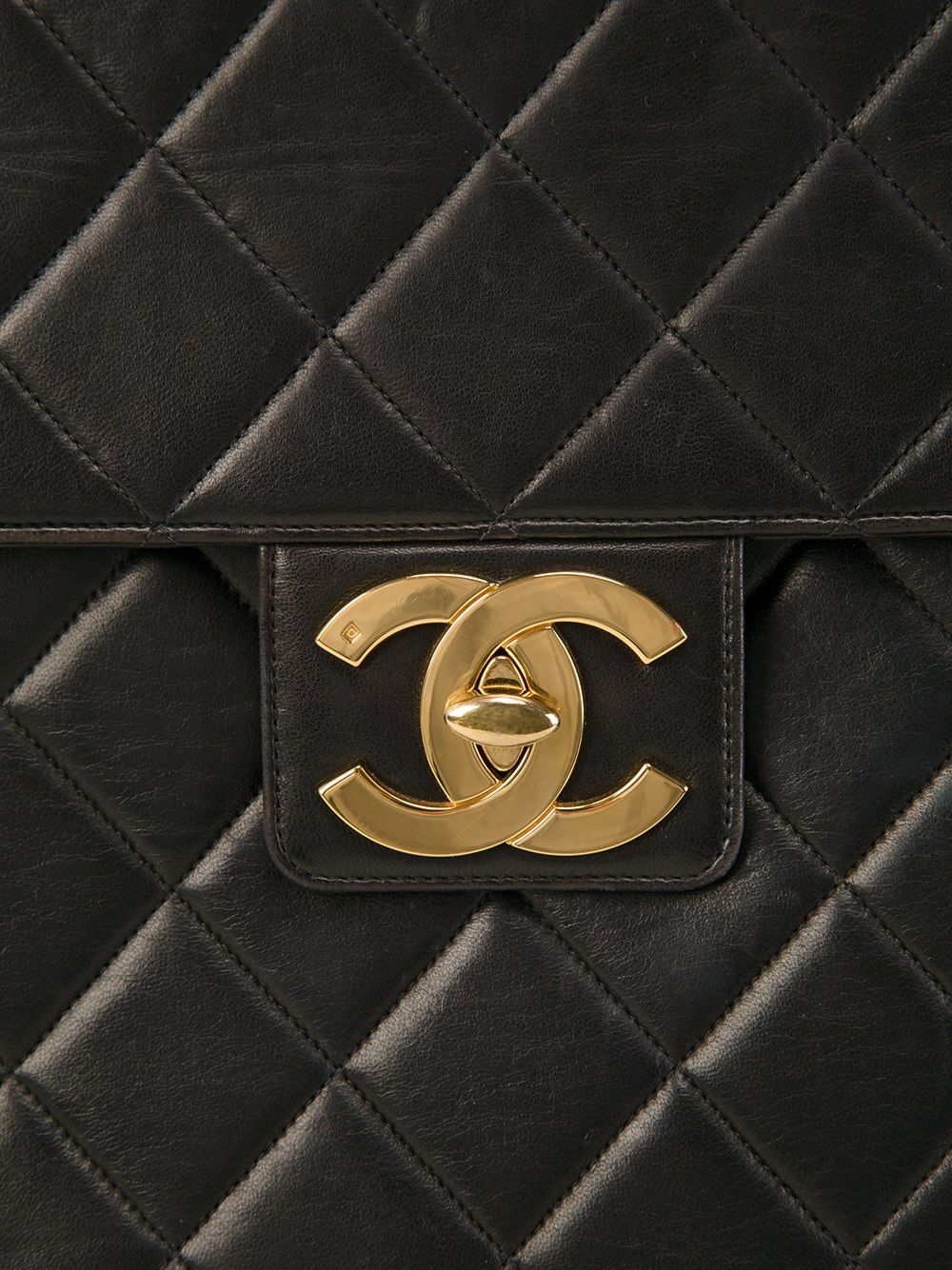 Affordable HOT SALE CHANEL quilted classic flap jumbo brief case Women