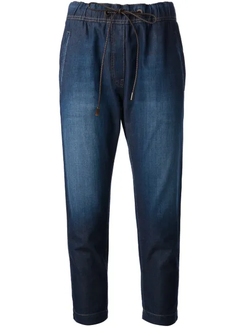 Brunello Cucinelli drawstring-waist jeans