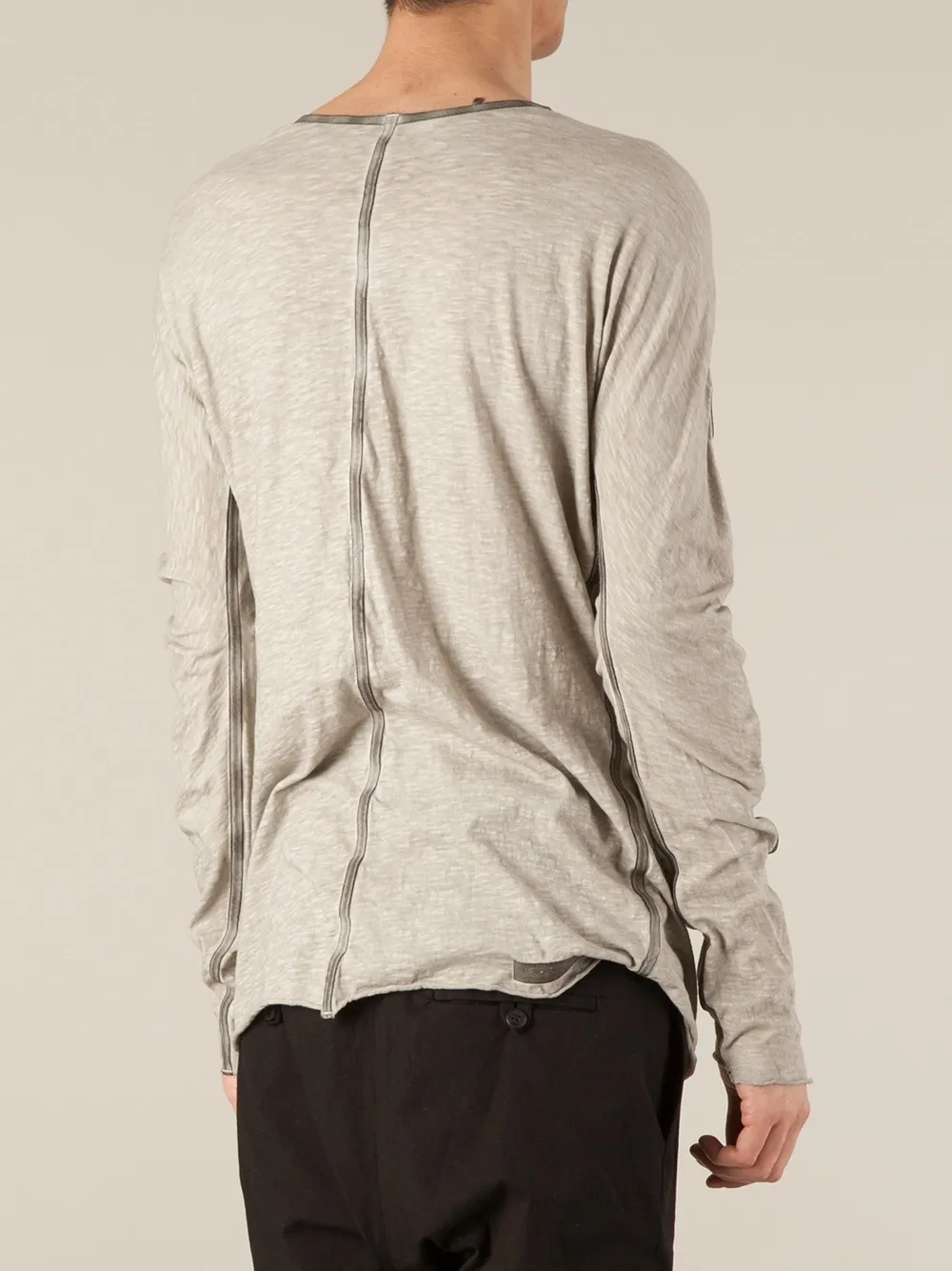 Isaac Sellam Experience long sleeve T-shirt Grijs