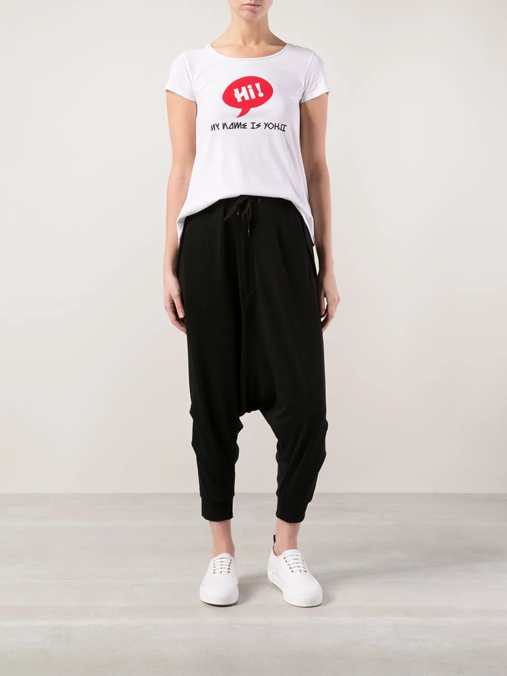 Y-3 hi bubble t-shirt Wit