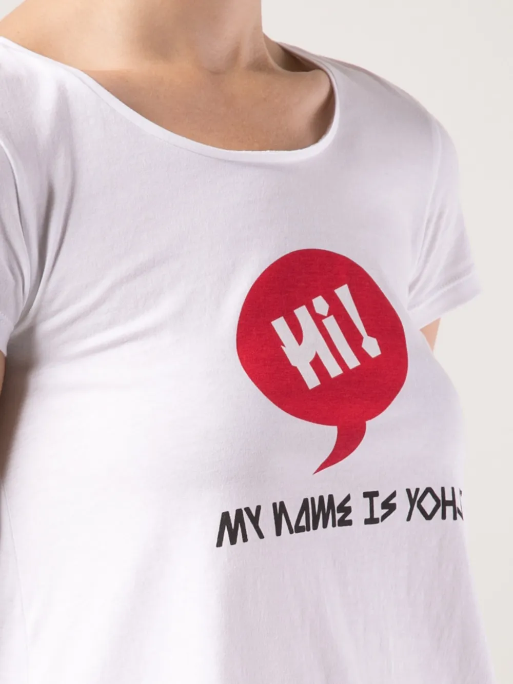Y-3 hi bubble t-shirt Wit