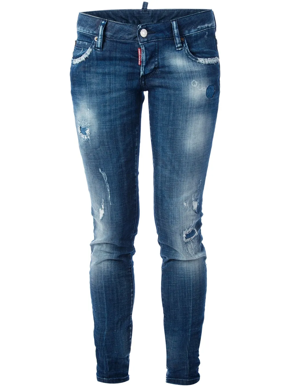 DSQUARED2 'Super Slim' jeans Blauw