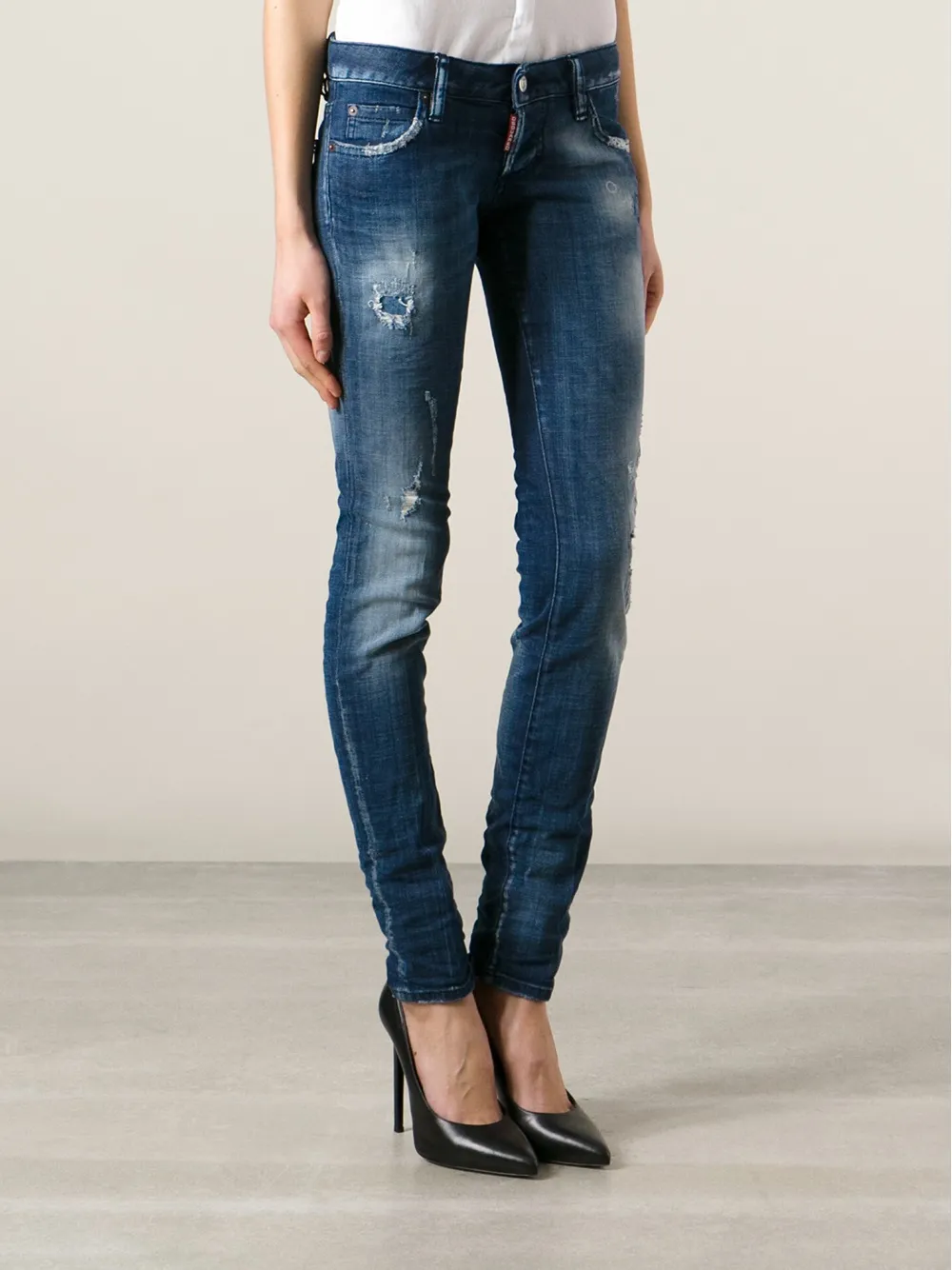 Shop Dsquared2 'super Slim' Jeans