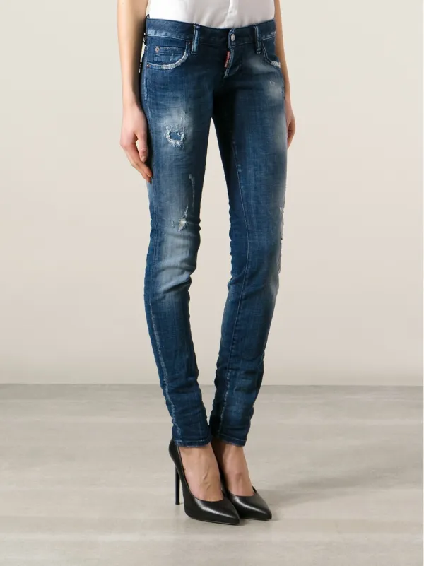 DSQUARED2 'Super Slim' Jeans Blue FARFETCH IN - Main Image