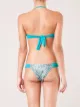 Brigitte knit bandeau bikini set